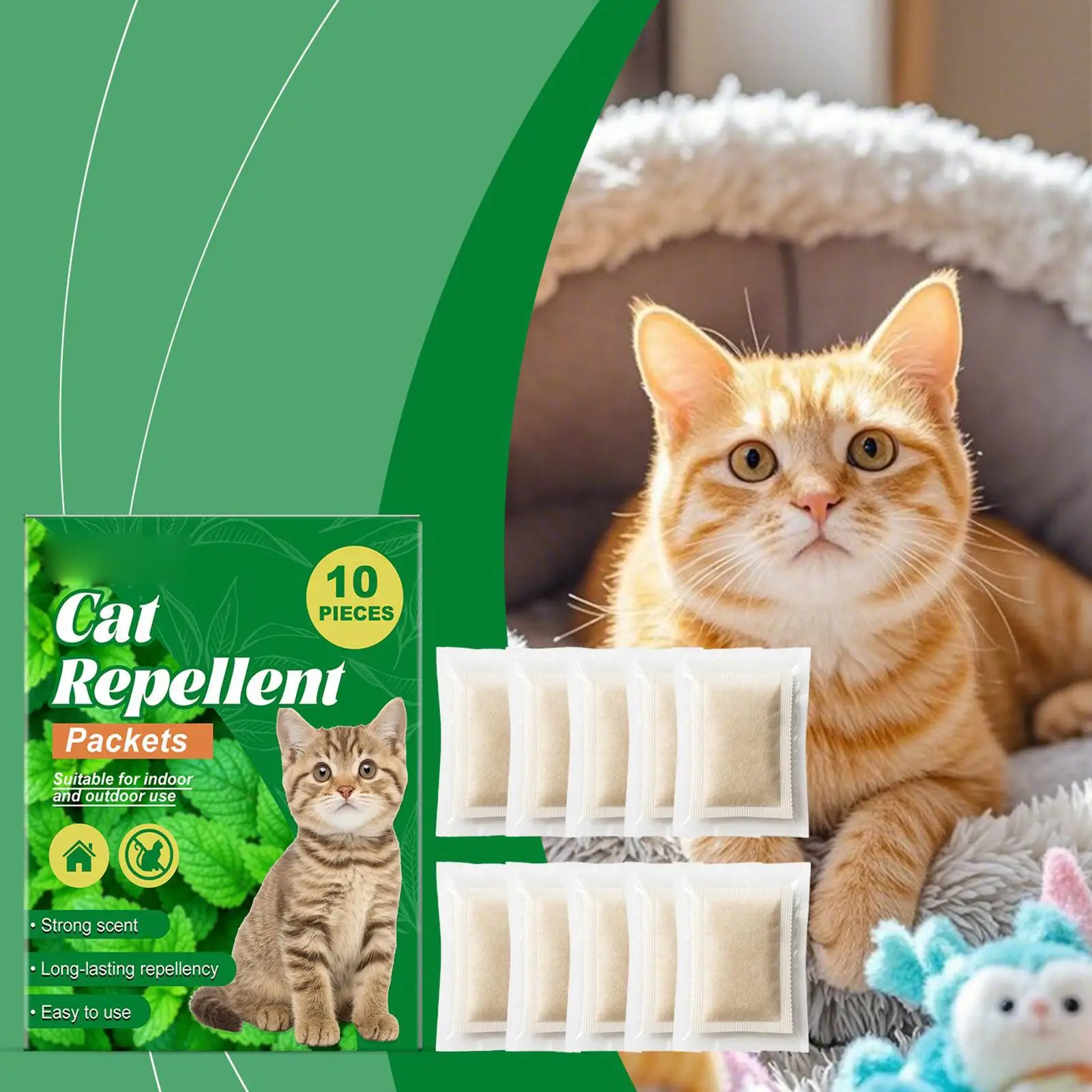 أدوات تدريب الحيوانات الأليفة 10 قطع حاجز طويل الأمد إبقاء القطط للقطط نباتات منزلية داخلية في الهواء الطلق حديقة ساحة الحديقة