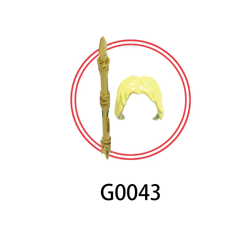 Figurki filmowe G0106, plastikowe, do składania, klocki konstrukcyjne, zabawki edukacyjne dla dzieci, prezenty.