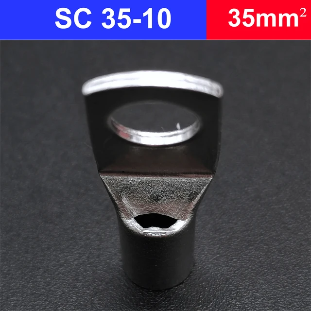 10 stks/partij 16 ~ 35mm2 Terminals Draad Lassen Kabel Connector Pak SC16-6 SC25-8 SC35-8