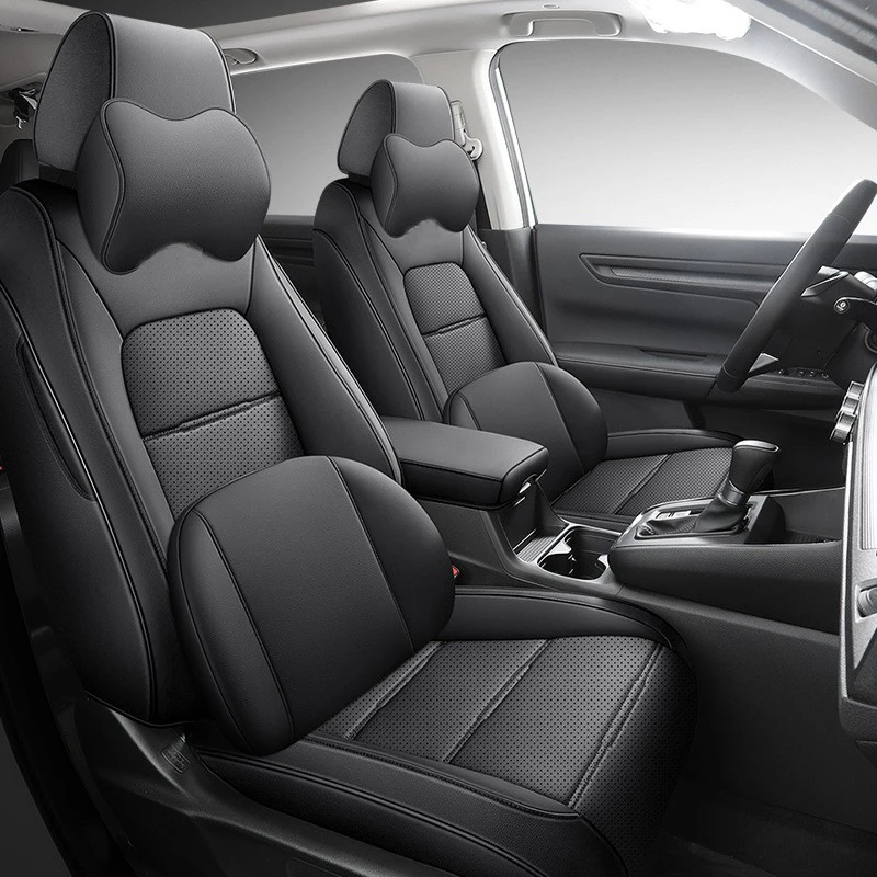 

New Car Seat Covers 5 seats For Honda CRV 2023 2024 CR-V Full Surround Seat Cover Leather Protecto Cushion Auto accessories﻿