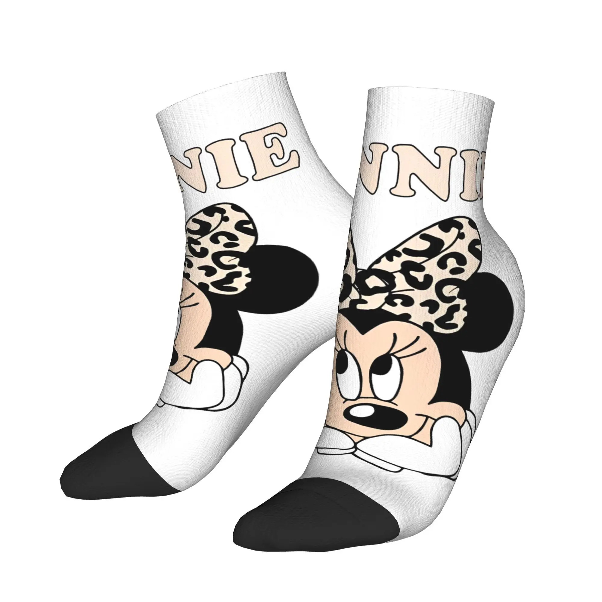 

New Male Men Boat Socks Casual Minnie Mouse Cartoon Sock High Quality Women Low Tube Socks Spring Summer Autumn Winter