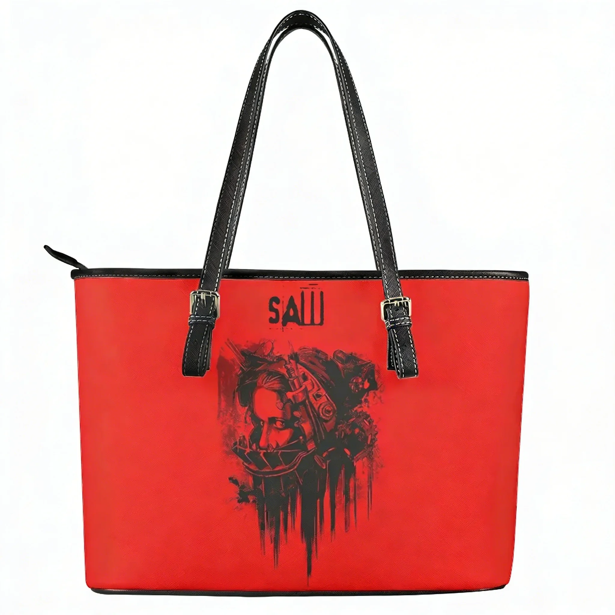 Saw Handbag Mens Womens Personalized Tote Bag Fashion Shoulder Bag Business Commuter Leather Print Purse Custom Made Bags