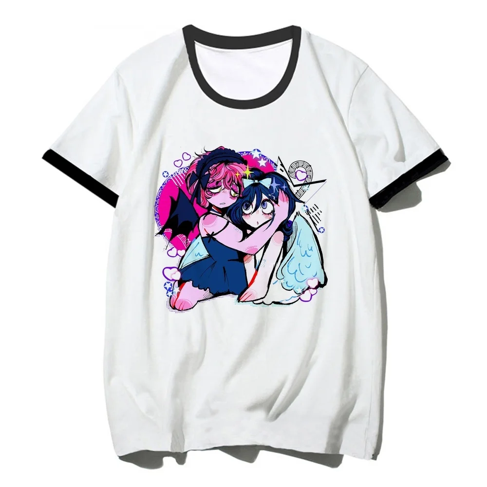 Alien Stage t-shirt femme jojifuku y2k Psychedelic korean fashion harajuku t-shirt 80s summer y2k japan emo
