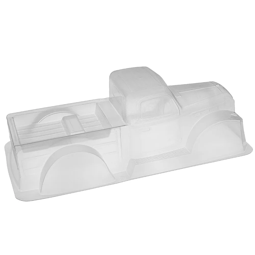 12.3inch 313mm Wheelbase Clear Pickup Body Shell Kit For 1/10 Rc Crawler 90046 Rgt 86100 Yk4101 Cc01 Tf2 Trx4 Axial Scx10 Ii