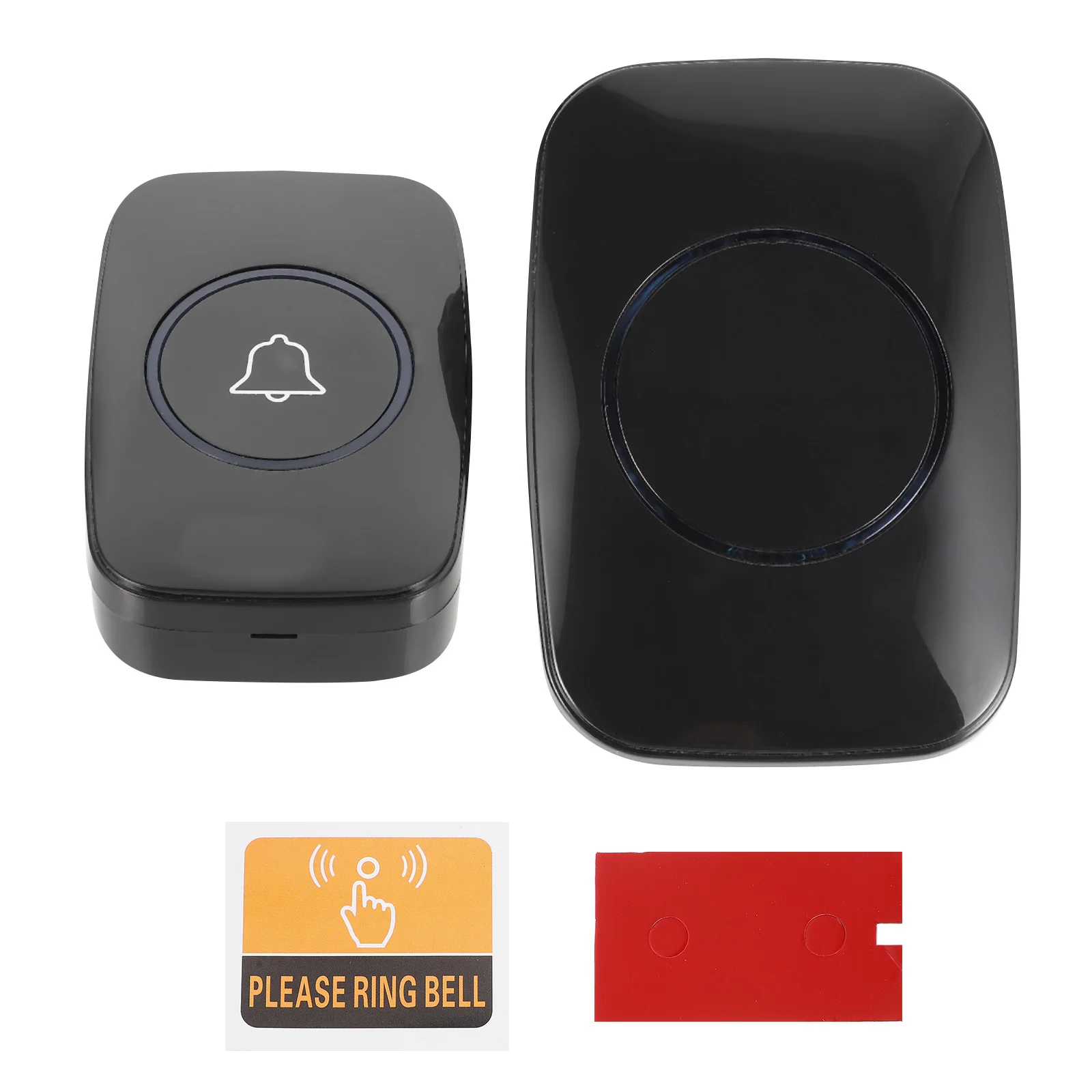 

1Set Wireless Elder Calling Alert Panic Button Durable ABS Material 300m Long Range LED Indicator for Nursing Office Hotel