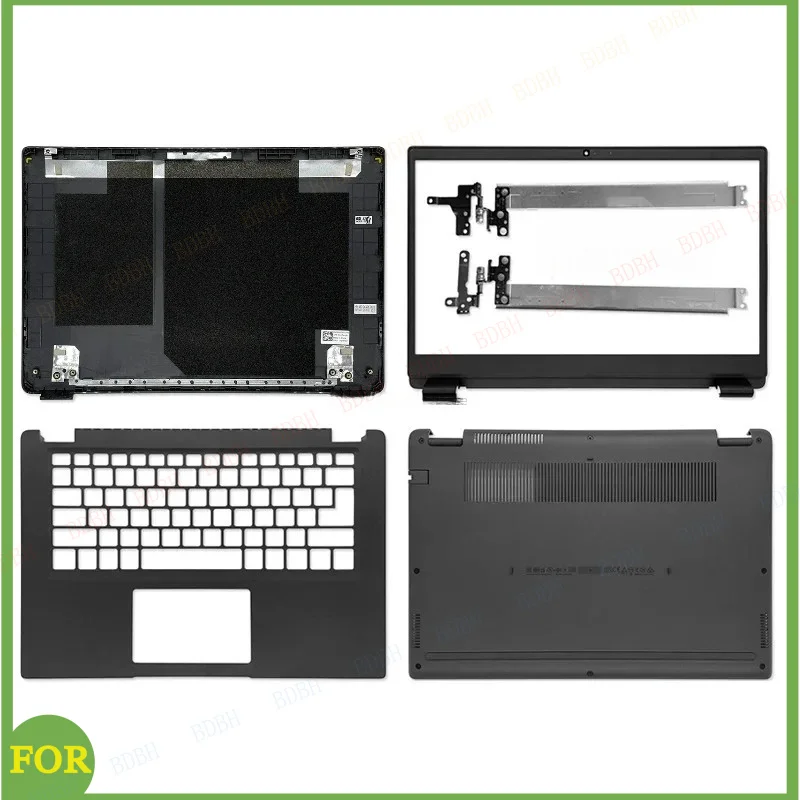 New For Dell Latitude 3410 E3410 LCD Back Cover/Front Bezel/Hinges/Palmrest/Bottom Case Top Housing 0GMYC0 00MC2P 0VMY1K Black