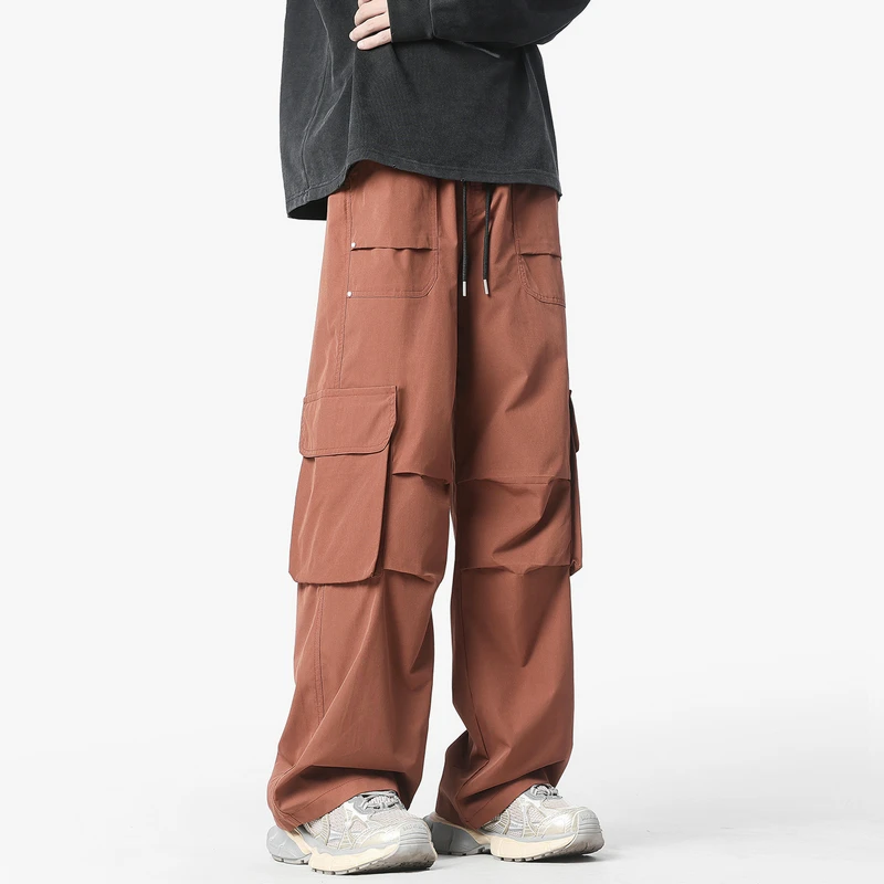 

Брюки для бега до щиколотки, мужская одежда, джоггеры, мужские брюки, японские уличные брюки, мужская мода в стиле хип-хоп, осень 2023, осень