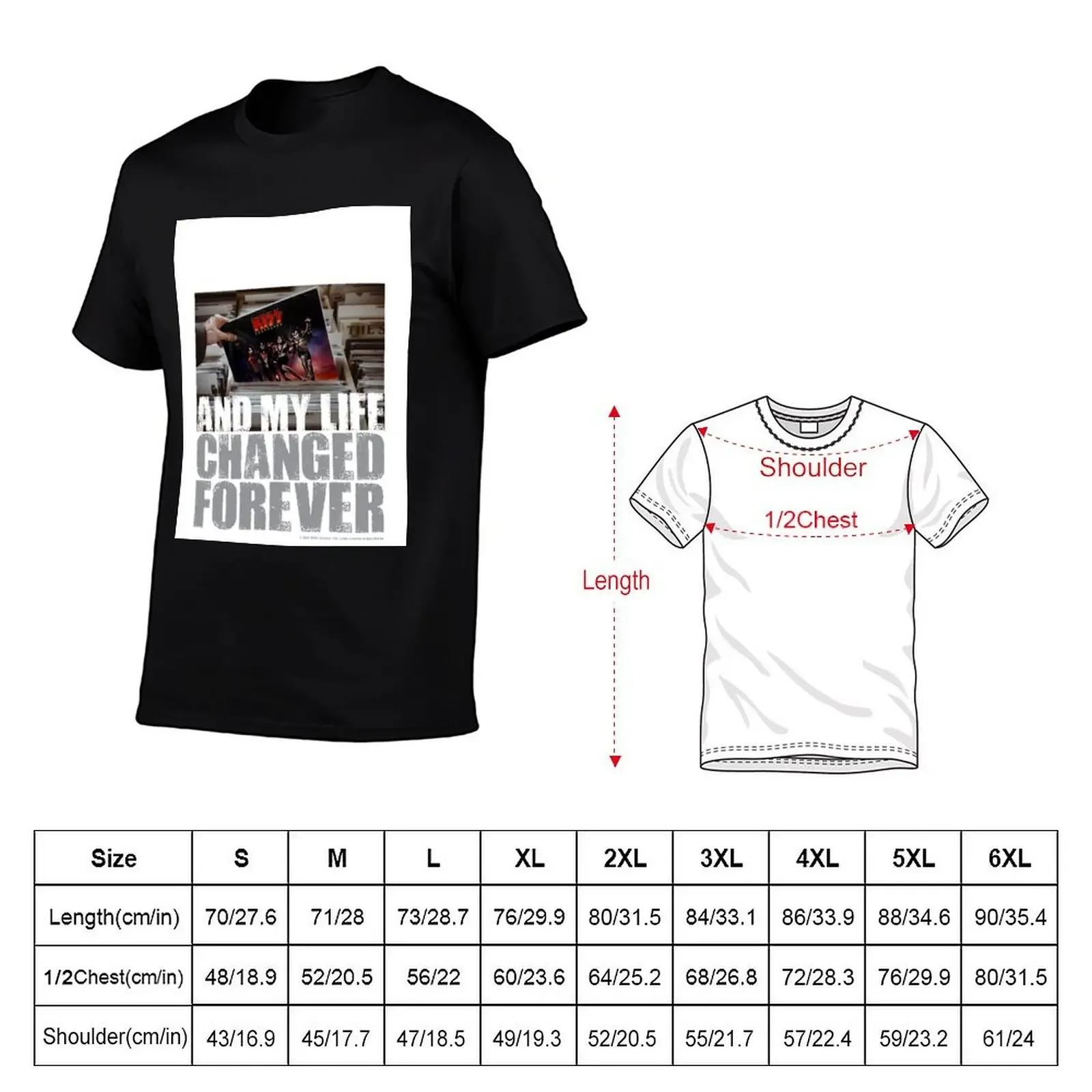 Destroyer - My life changed forever T-Shirt anime tshirt oversized t shirt summer top heavyweight t shirts for men