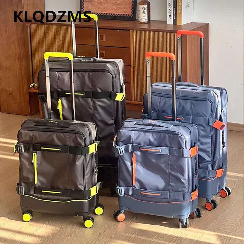 KLQDZMS Oxford Cloth Suitcase 20 Inches Boarding Box 24
