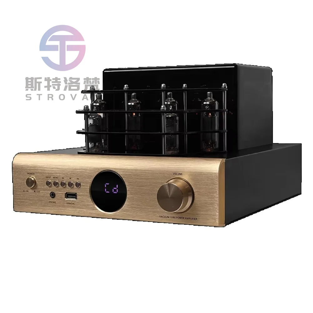 BT5.0 USB DAC ARC 5 Star Karaoke Audio System 2.0Channel 6 Tubes Audio Power Amplifier