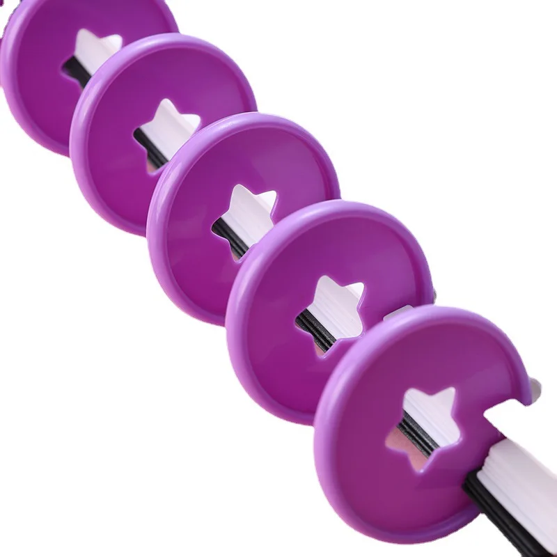 100PCS 35MM Pilz Loch Lose-blatt Büro Versorgung Bindung Disc Planer Bindemittel Ringe Bindung Kunststoff Ringe Notebook