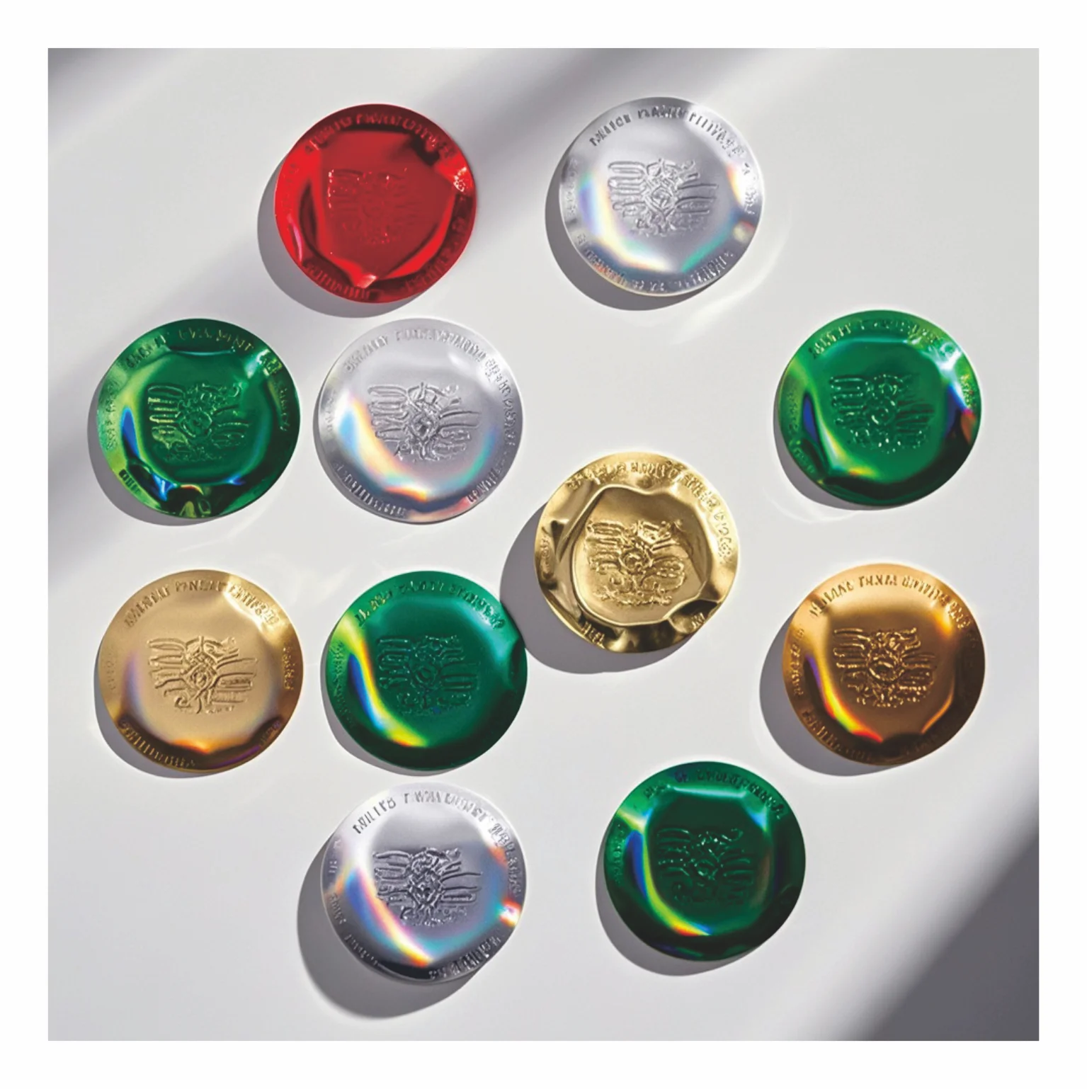 Hot Selling Hot Stamping Security Sticker Holographic Security Seal With CE Certificate