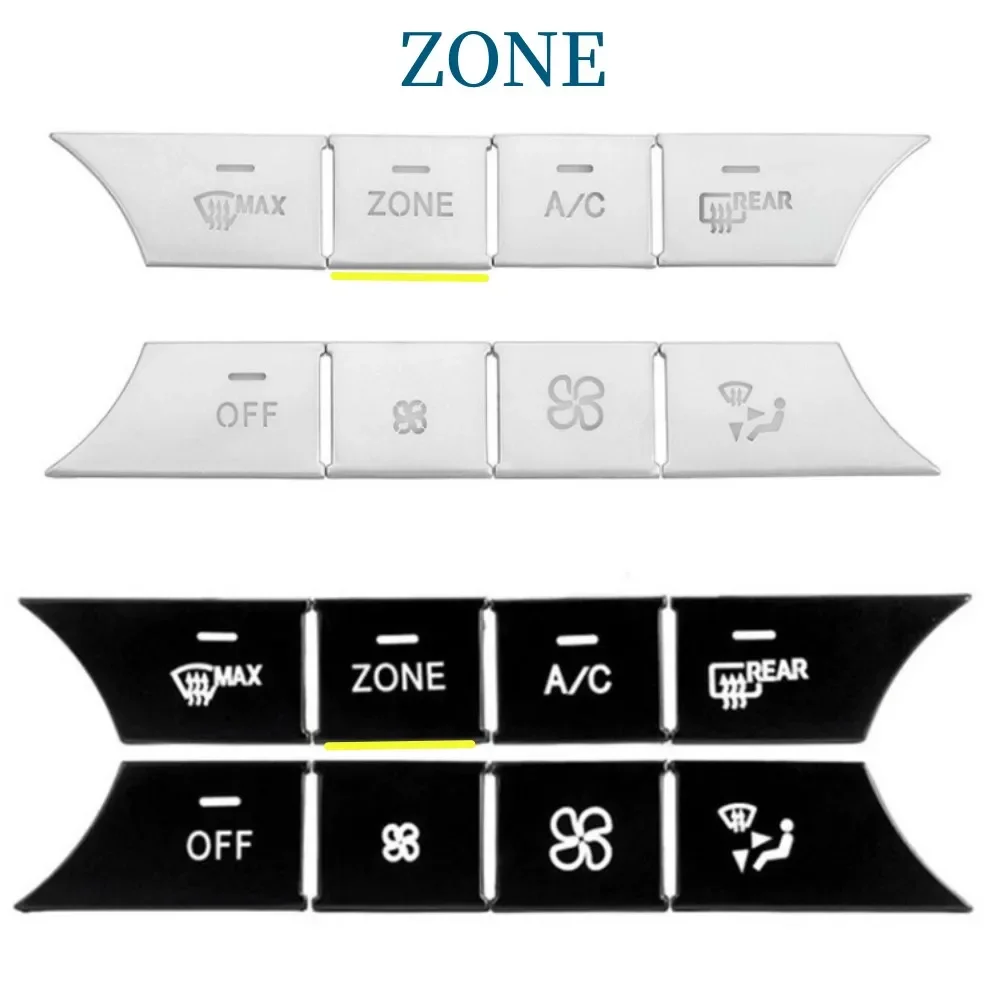 

Наклейки для интерьера, автомобильная консоль, кондиционер переменного тока, кнопка громкости, накладка, наклейка, подходит для Mercedes Benz C E Class W204 W2