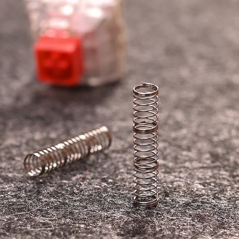 110Pcs Kailh Box Switch Spring Three-Stage Custom Long Switches Springs 35g 45g 56g 80g Box Blue Red Jade Navy Brown