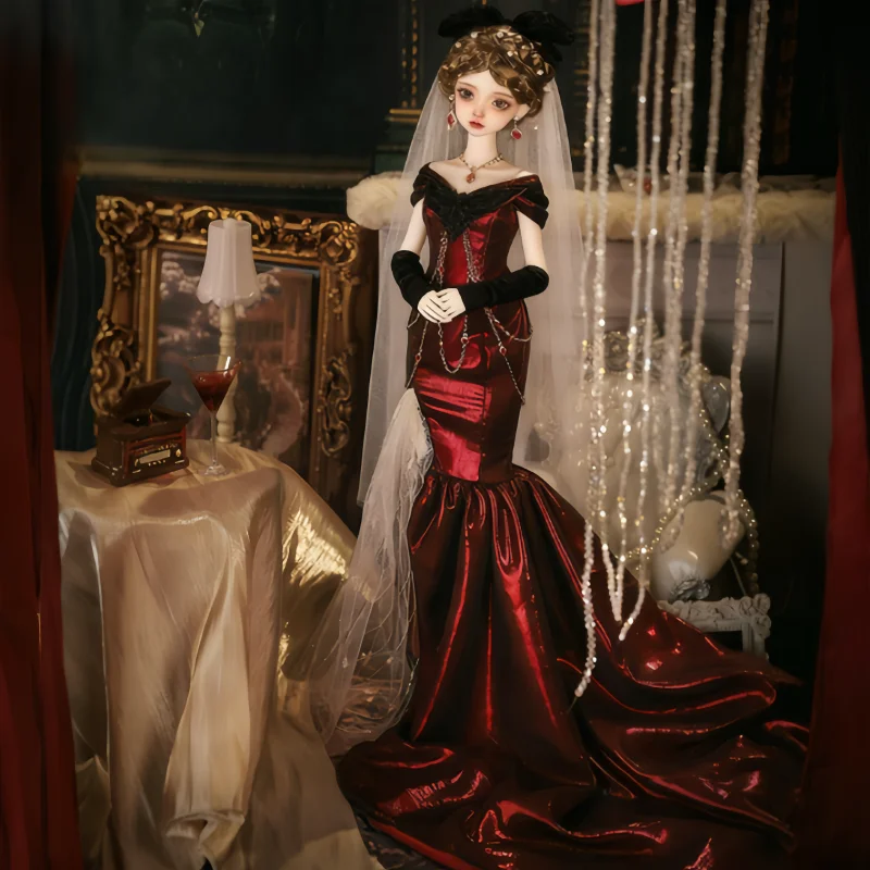 

Оригинальная шарнирная кукла Joybjd BJD, сменная кукла Фурина, элегантная кукла-гуманоид SD в ретро-стиле с высокой пластичностью