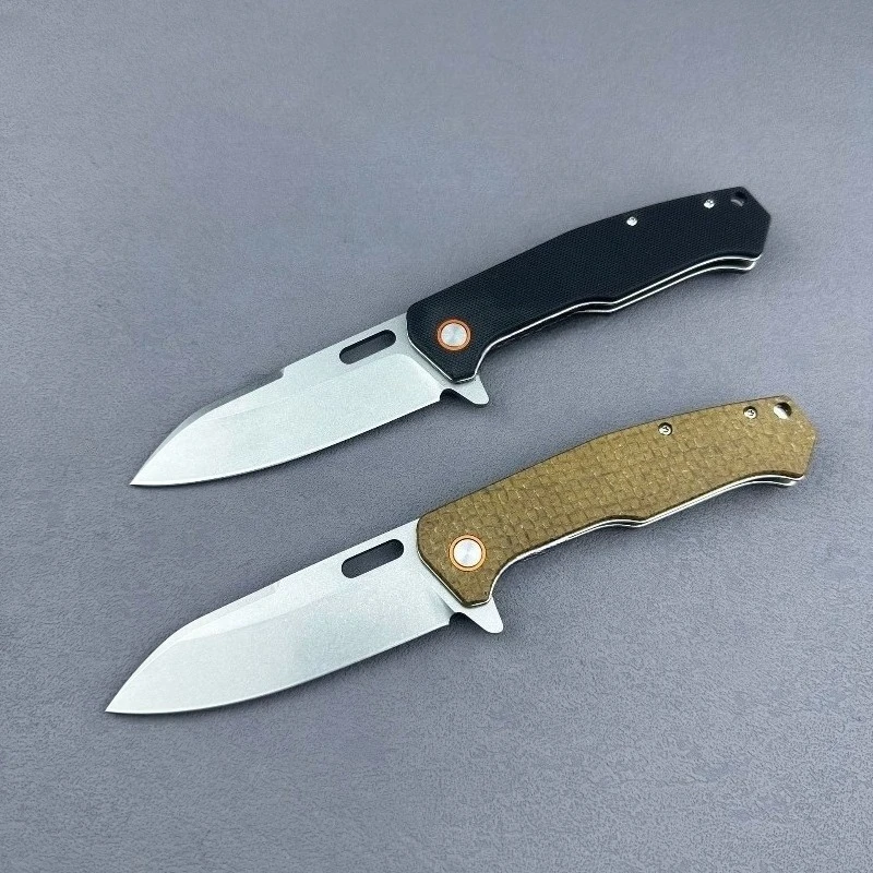 

НОВЫЙ складной карманный нож D2 с лезвием для кемпинга, пешего туризма, выживания, тактический портативный нож для самообороны с фруктами, инструменты EDC