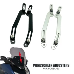 For HONDA FORZA750 Windscreen Adjusters Forza 750 Forza750 2021 2022 Motorcycle Accessories CNC Aluminum Windshield Bracket