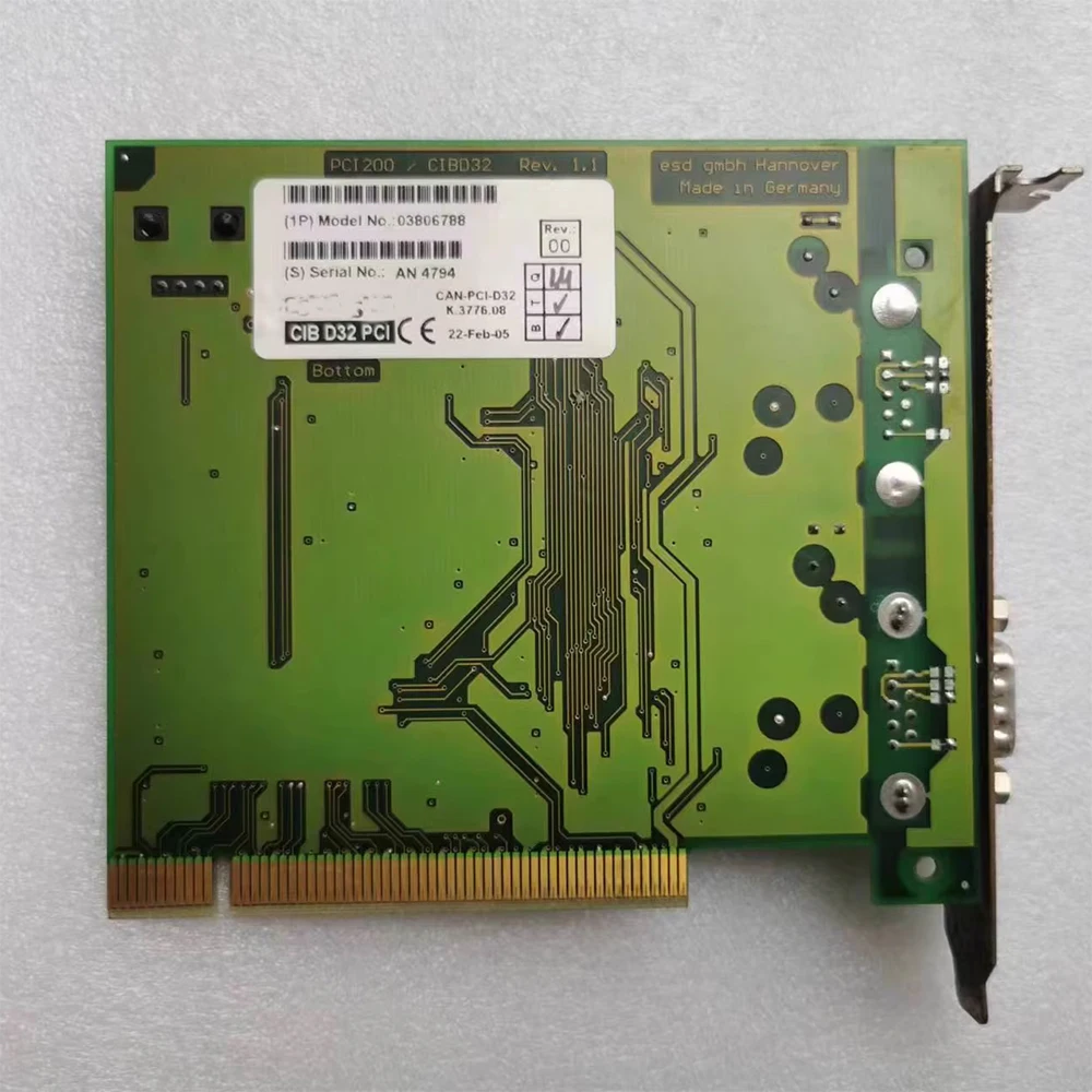 Date Acquisition card  CIB D32 PCI  PCI200/CIBD32 REV.1.1 CAN-PCI-D32 PCI200