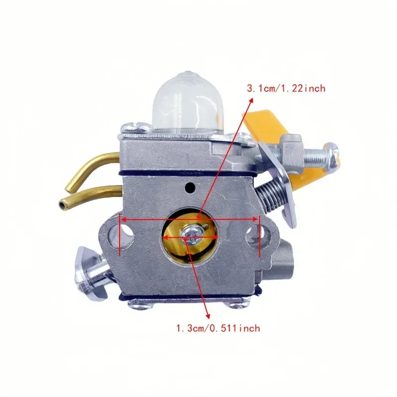 Carburetor For Homelite Ryobi UT-09521 Zama C1U-H46A C1U-H60 OEM 26cc 30cc UT-09510 Zama OEM 120900026 String Trimmer Engine