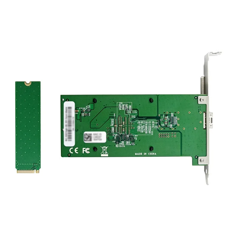 New--Server Network Card M.2 B+M KEY 8-Channel Single-Port 10Gbe SFP Ethernet NIC Network Card For Win10 Freebsd Linux System