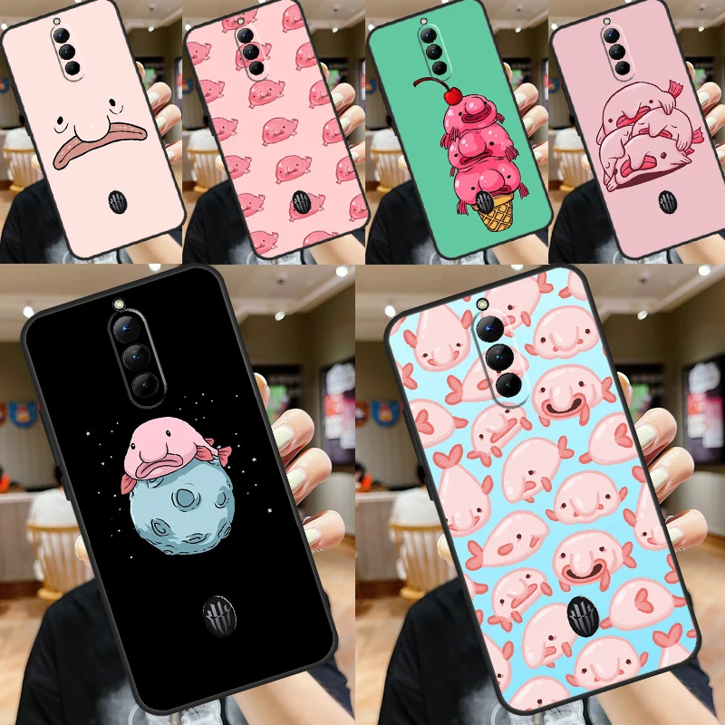 Blobfish Phone Case For ZTE Nubia Red Magic 9 Pro Plus 8 8S Pro 5S 5G 6R 6 7 6S 7S Pro Bumper Cover