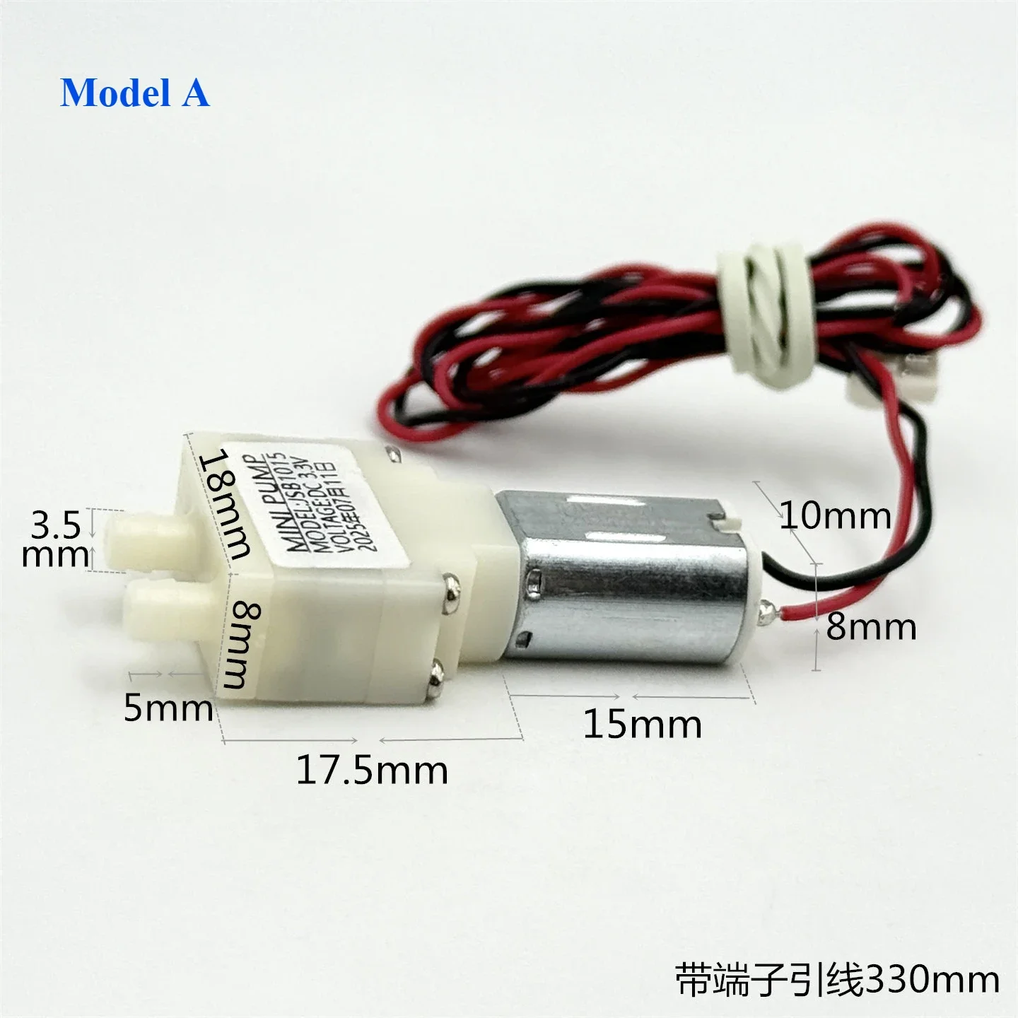 1PC DC 3.3V Mini M20 Motor Pump Diaphragm Self-priming Suction Water Pump