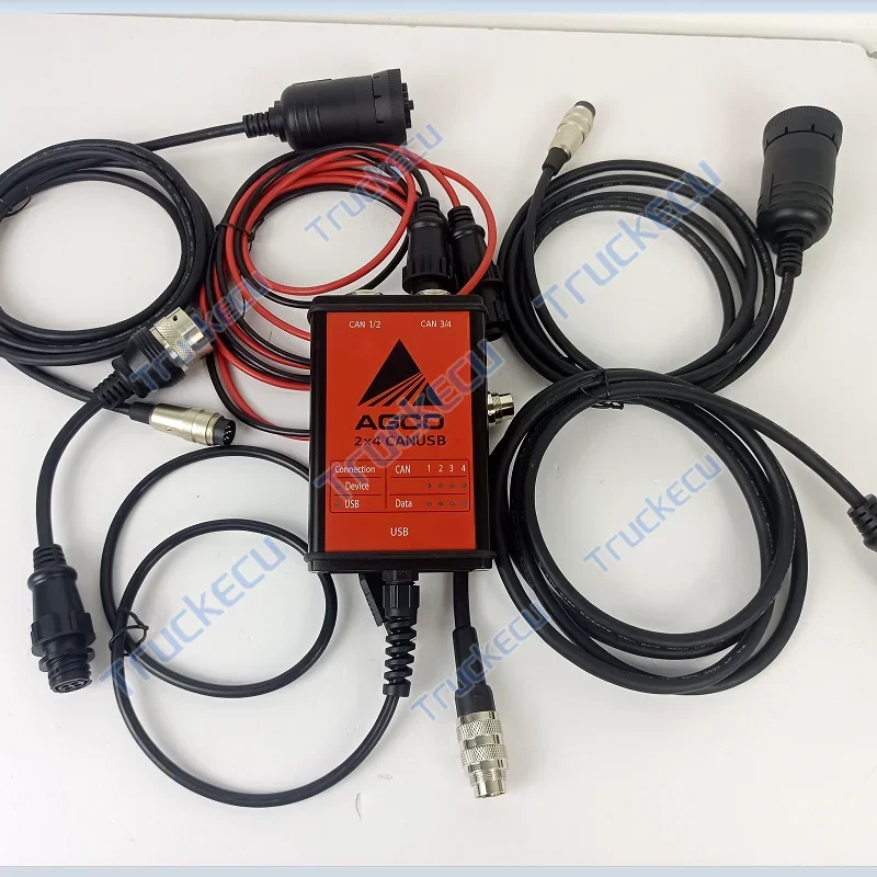 Fendt Massey Ferguson Valtra FenDias tractor diagnostic Tool AGCO WinEEM3/4 Electronic Diagnostic EDT SISU 2x4 CANUSB Interface