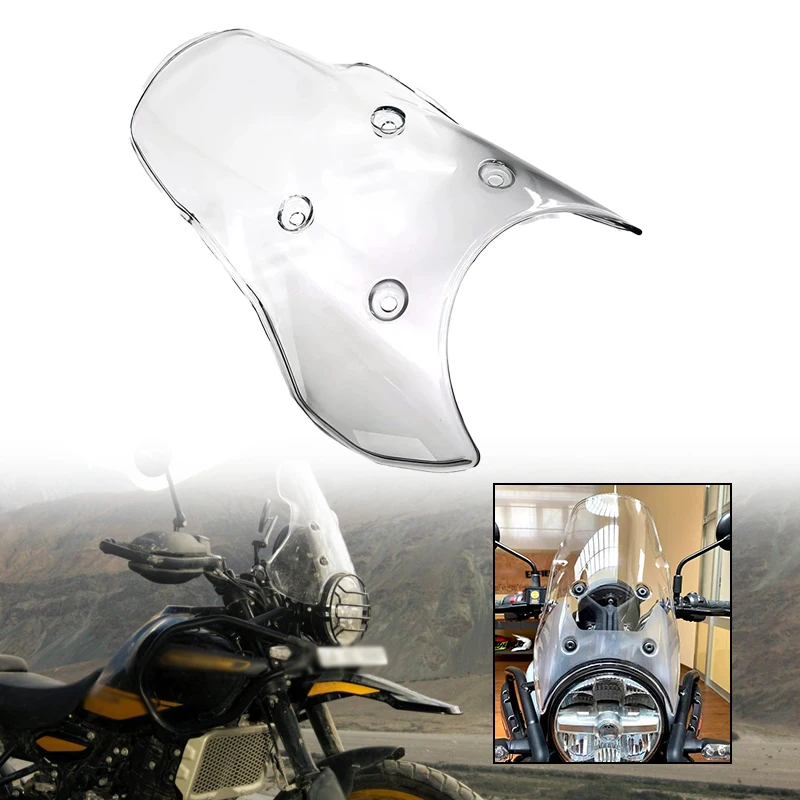 For Himalayan 450 Himalayan452 Himalayan450 2024 2025 Motorcycle Windshield Windshield Raised Windshield himalayan Parts