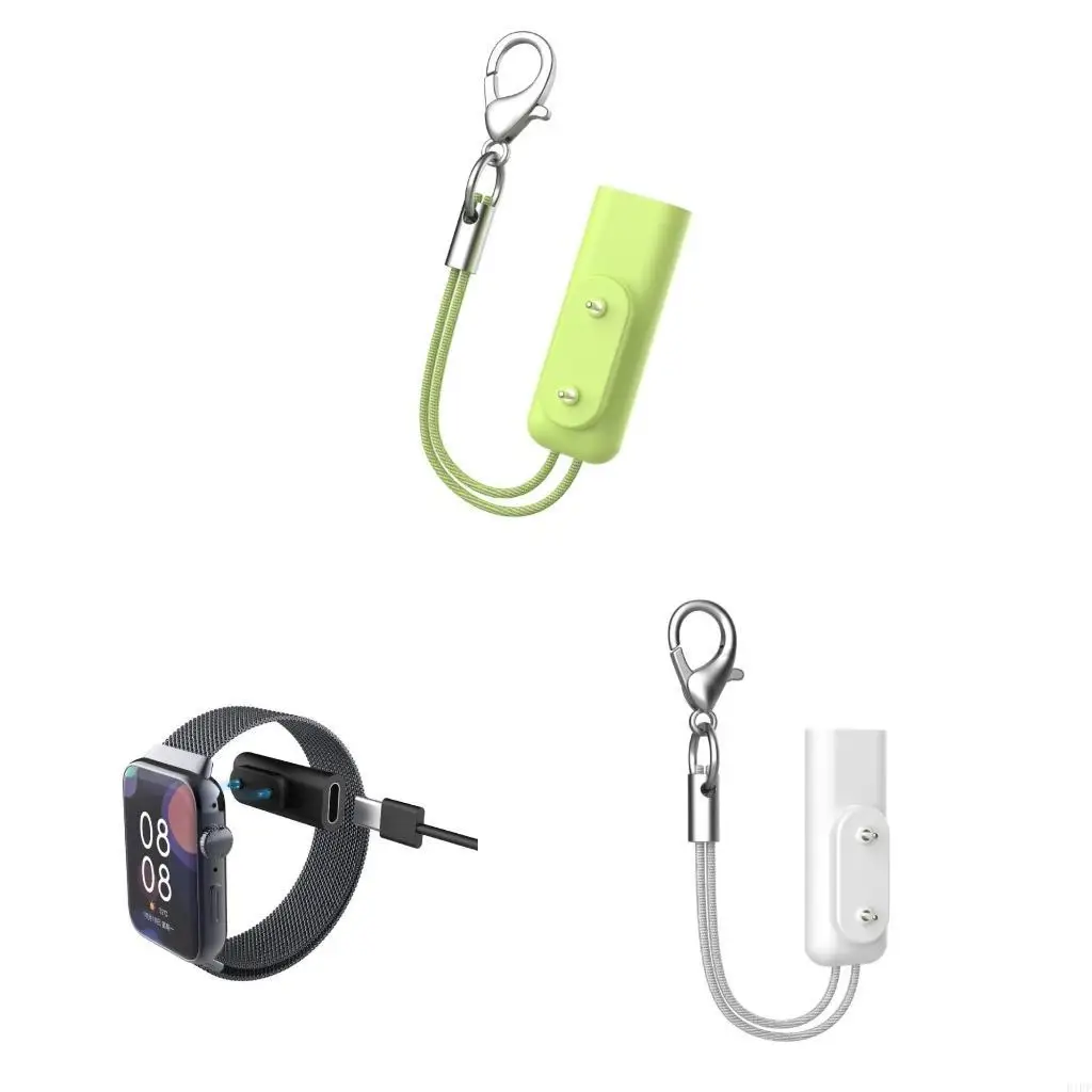 E1PF Compact Charging Cable Dock Adapters For Multiple Smartwatch Models Construction