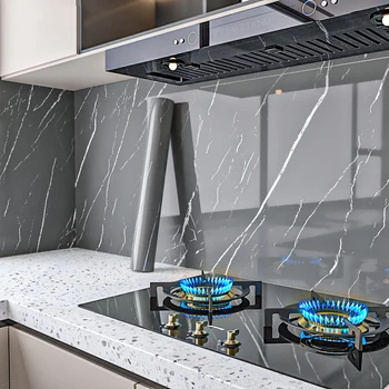 40 cm 폭 대리석 자기 접착 벽지 알루미늄 호일 벽 스티커 방수 접촉 종이 주방 벽 스티커 고온 방지 장식 필름 홈 인테리어 Best5 40 cm 폭 대리석 자기 접착 벽지 알루미늄 호일 벽 스티커 방수 접촉 종이 주방 벽 스티커 고온 방지 장식 필름 홈 인테리어 Best5