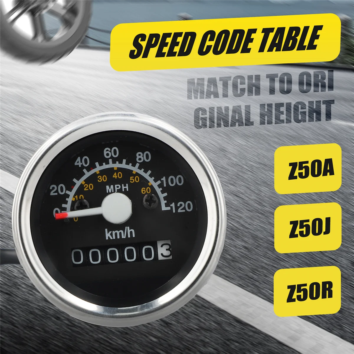 Motorcycle Speedometer for Honda Monkey Z50 Z50J Z50A Bike Skyteam Z50 Gorilla image 6