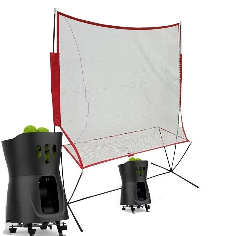 Tennis automatic ball machine transmitter equipment feeder training exercise