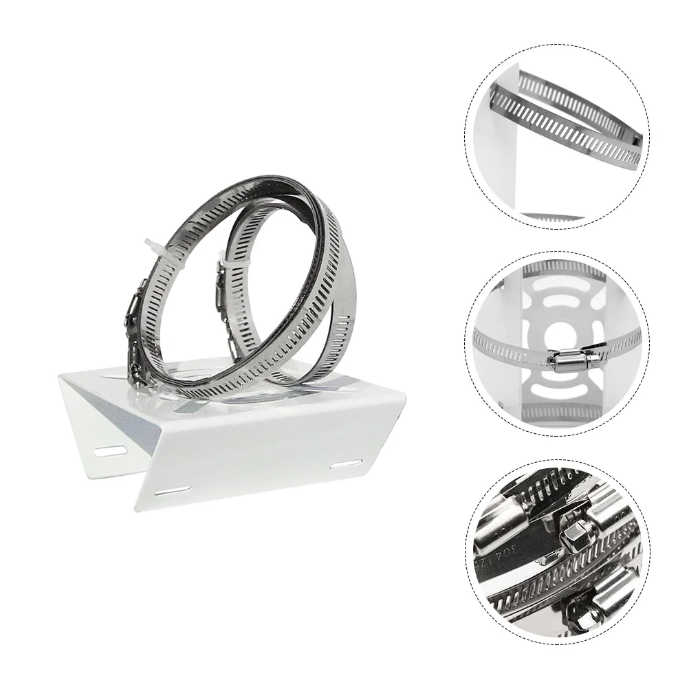 

Security Camera Bracket 2 Sets Steel Easy Install Durable Wall Ceiling CCTV Loop PTZ Zero Accessories Indoor Outdoor