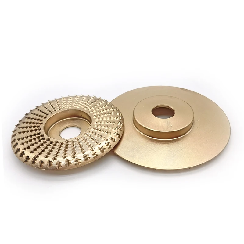 1 pz Plat-Arc molatura del legno mola per lucidatura disco rotante levigatura strumento per intaglio utensili a disco abrasivo per smerigliatrice angolare foro da 4 pollici