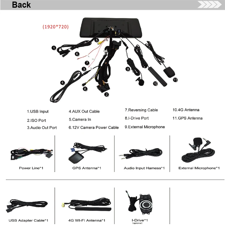 1920*720 كوالكوم 665 8 كور 8 + 128 12.3 بوصة 8 كور أندرويد 12 راديو السيارة مشغل وسائط متعددة B-MW E60 E90 WIFI 4G BT Carplay GPS MP5 #4