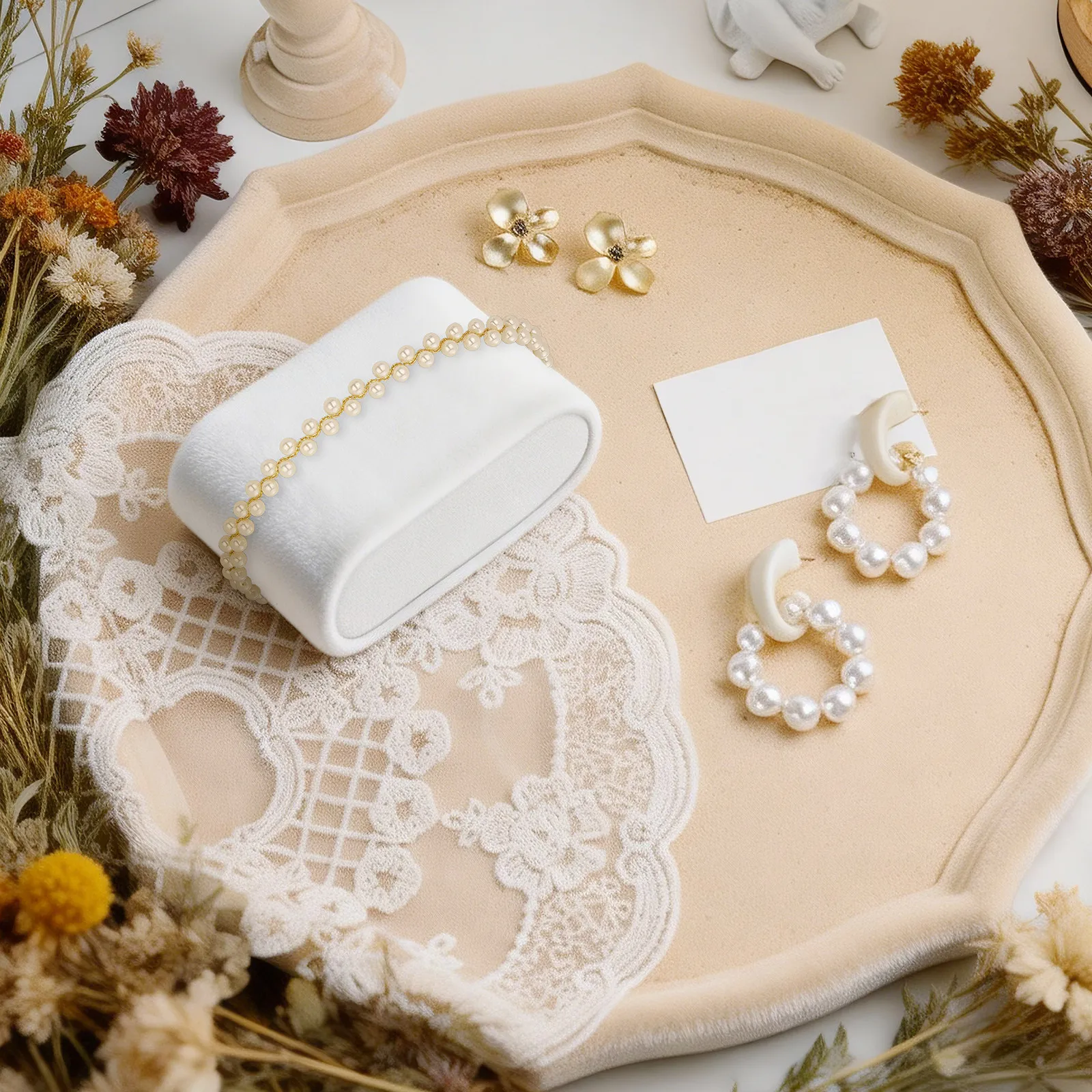 

8Pcs Premium Watch Display Pillow Set Soft Lightweight Jewelry Organizer for Bracelets Bangles Chains Watches Home Decor Display