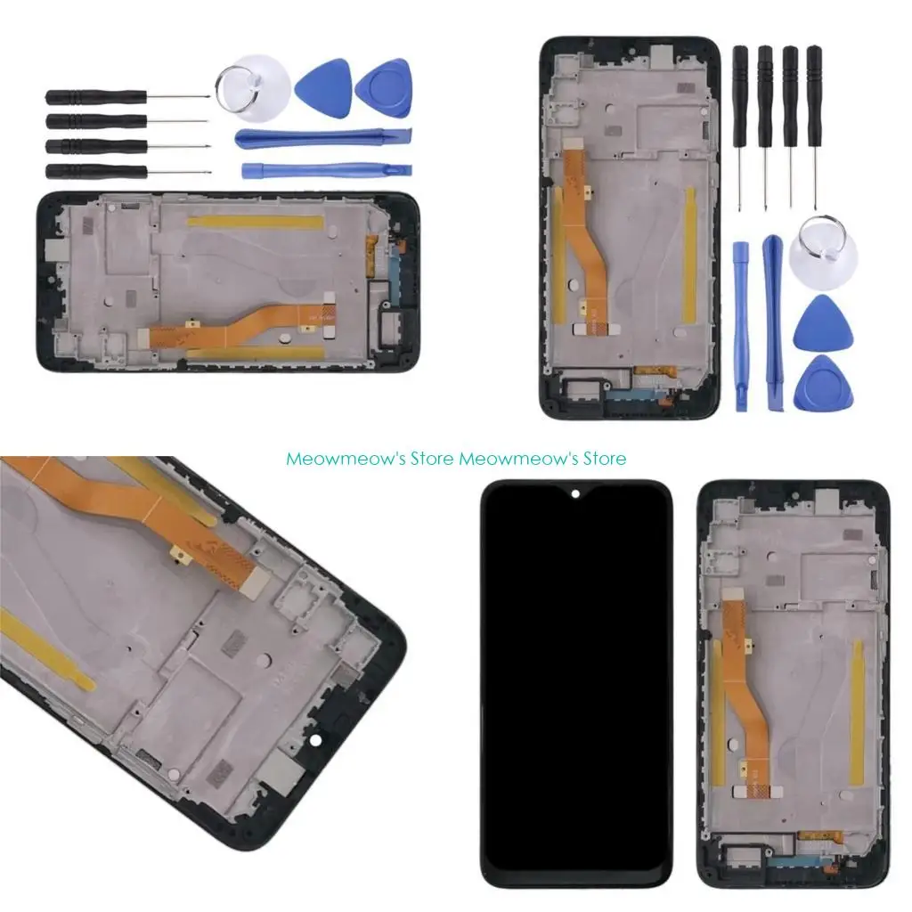 

W91A Professional Mobile Display Touch Digitizer Full Frame Assembly for