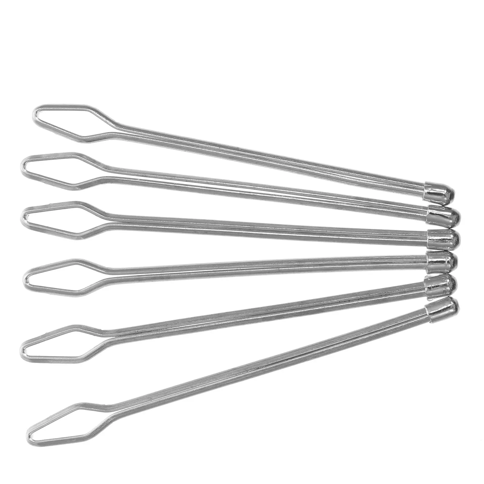 

6pcs Stainless Steel Threading Device Sewing Tool Exquisite Metal Easy Handling Auxiliary Thread Guide Sewing Accessories Diy