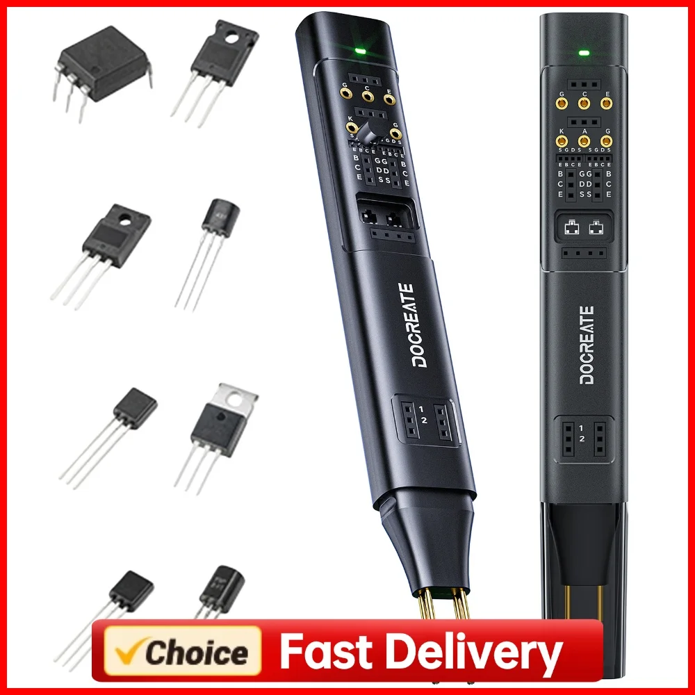 MO-81 7In1 Multifunctional Opticalcoupler Tester 4 Probes & Protective Caps IGBT Thyristor Transistor Detector Multi-Purpose