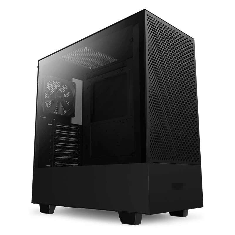 Professional Computer Case NZ-XT H510 Flow Mid-Tower Support ATX / Micro-ATX / Mini-ITX Desktop Gaming PC Case