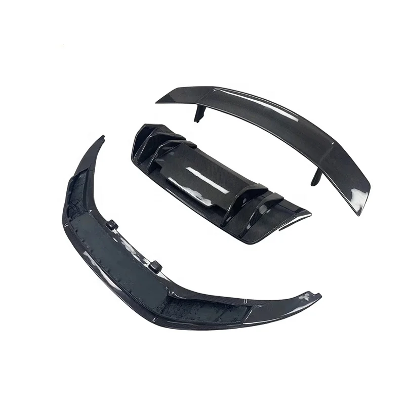 

Latest V-Type Carbon Fiber Rear Diffuser Spoiler Front Lip for 2017-2019 R8 V10 Body Kit