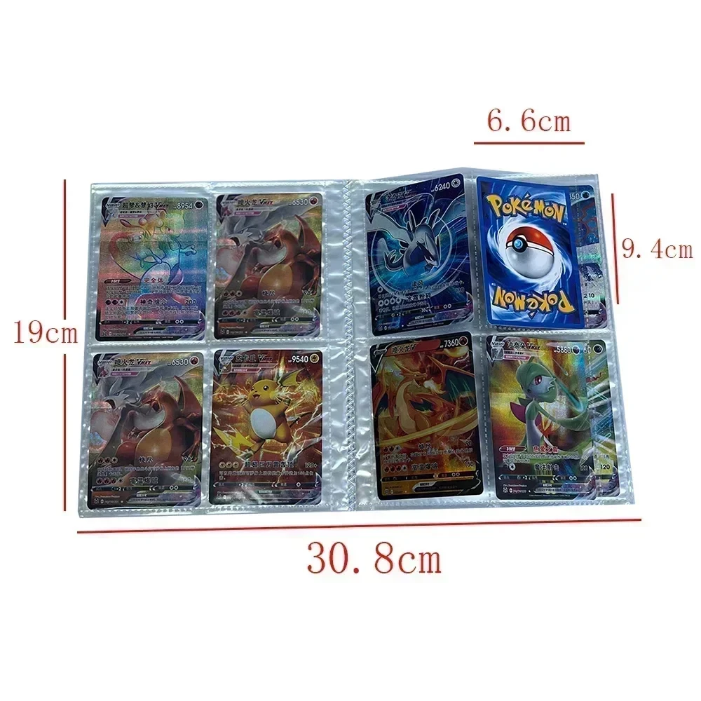 240pcs Styles Pokemon Card Book Anime Charizard Game Card Folder Cartoon Pokemon Map Collection Cards Album Book Children Gifts
