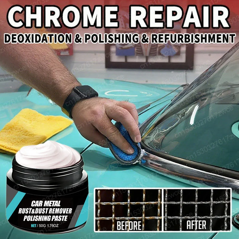 ดุมล้อรถโลหะ Restorer GLOSS Enhancer CLEAR Rust & Oxidize Renewal ขัด WAX เคลือบตัวแทน Auto ล้อ Scratch Repair