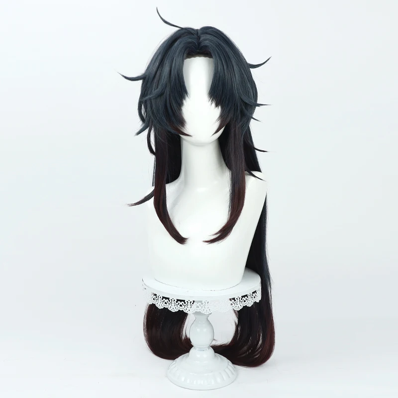 อะนิเมะฮงไก สตาร์เรล หยิงซิงคอสคอสเพลย์วิกผมฮาโลวีนปาร์ตี้คาร์นิวัลอุปกรณ์ประกอบฉากผมสังเคราะห์เส้นใยทนความร้อน + หมวกวิกผม