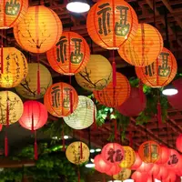 12Inch Printed Flower Round Chinese Paper Lanterns Birthday Wedding Decor Craft DIY Festival Lantern Party Supplies 2