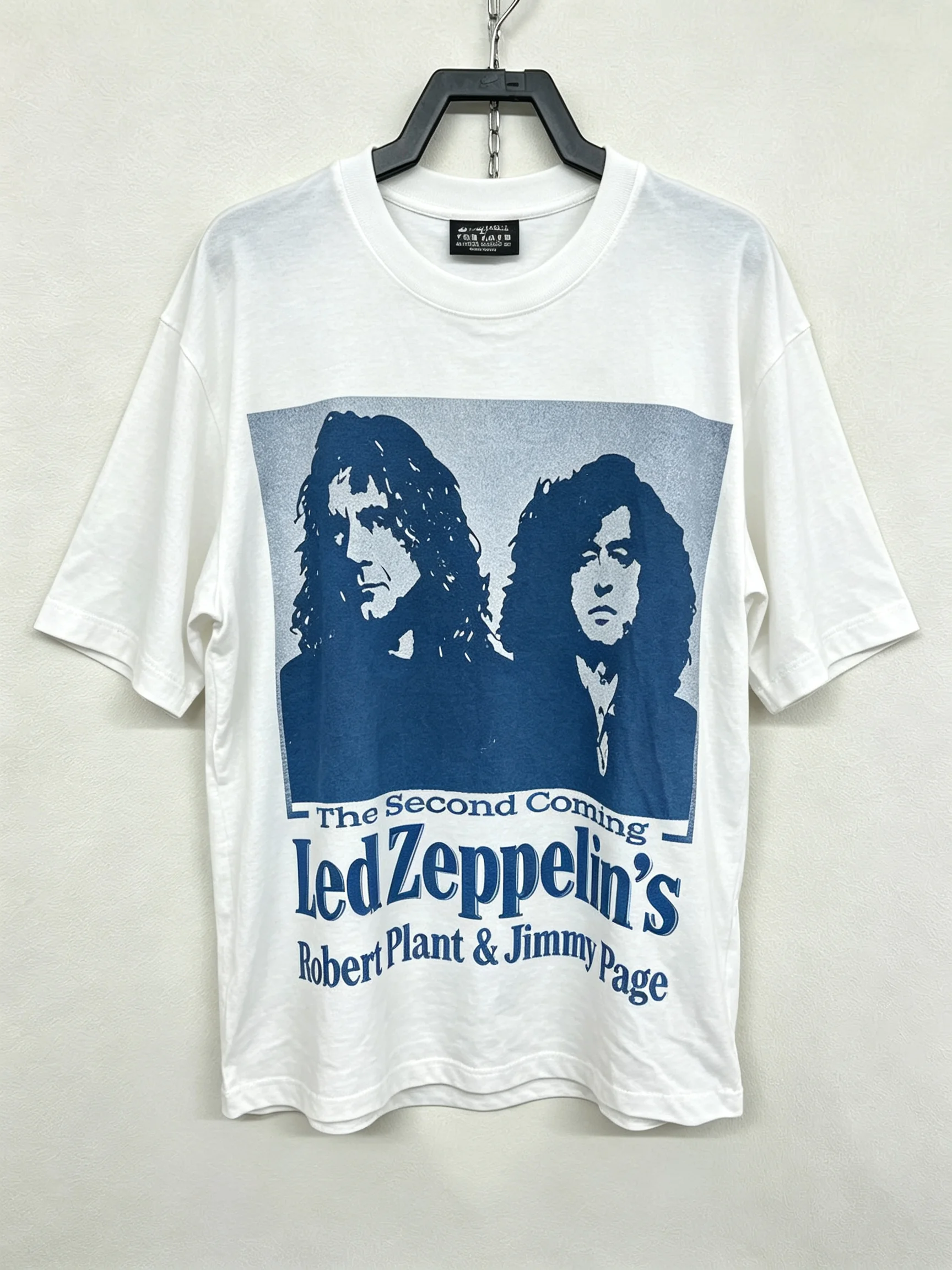 2026 New Rock Family Matching Unisex Oversized T Shirt Vintage Rock Duo Portrait Print Streetwear Tee