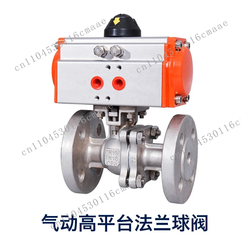 For pneumatic stainless steel flanged ball valves steam valves DN25 32 40 50 65 80 100
