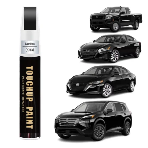 KH3 Black Obsidian/Super Black Touch Up Paint Compatible with Nissan Exact Match Touch Up Paint Car Scratch Repair