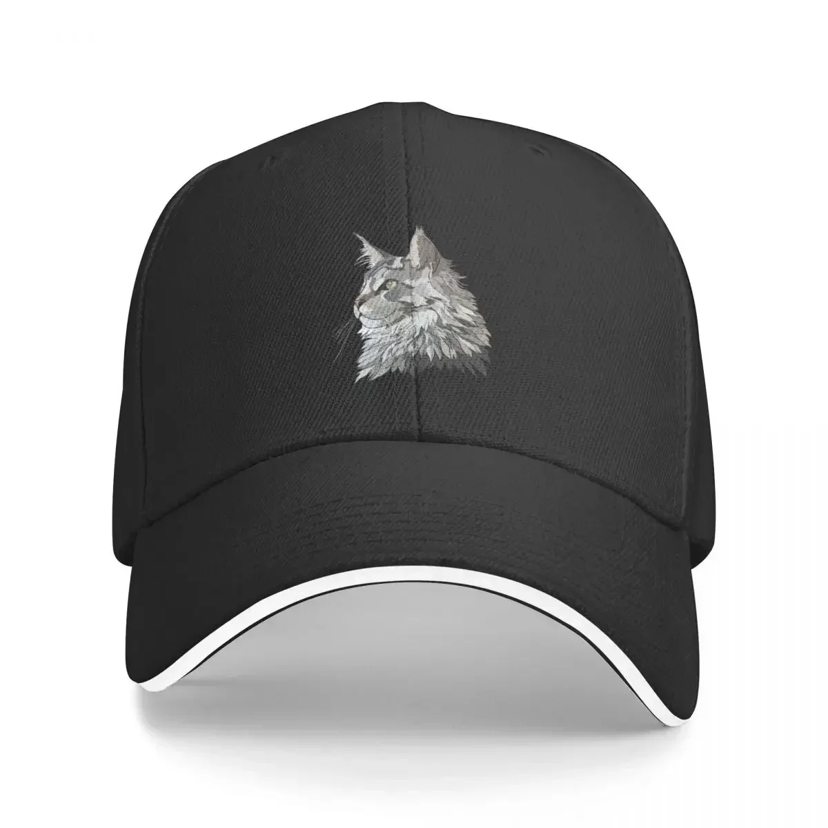 Maine Coon Cat Baseball Cap Anime Golf Trucker Hat beach hat Women's Beach Outlet Men's