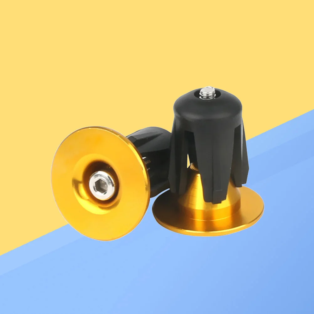 

Aluminum Alloy Handlebar End Caps 24Mm Outer 16Mm Inner Diameter For Road Mountain Bike Fixie Bikes Bar End Plugs